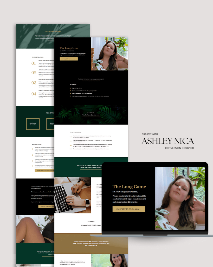 Website and Funnel for Eve Berkovich