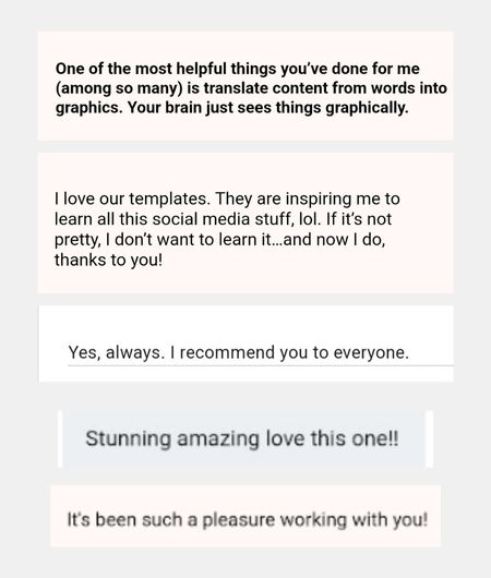 testimonials for CWAN website